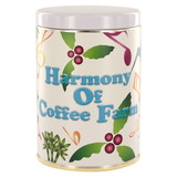 TONYAデザイン 保存缶 Harmony of coffee Farm 【白】