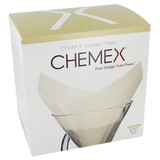 CHEMEX （ケメックス） ペーパーフィルター 6カップ用 ホワイト 100枚入