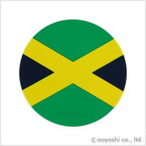 CP ワールドフラッグコースター ジャマイカ 028069