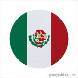 CP ワールドフラッグコースター メキシコ 028342