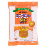 かんてんぱぱ カップゼリー80℃ オレンジ味 （100g×２袋入）