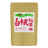 明山茶業 長野県産白桃チップ入り 白桃紅茶 （2g×8P）