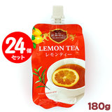 送料無料 セイウ 飲む紅茶ゼリー レモンティー 180g 24個セット