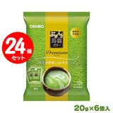 オリヒロ ぷるんと蒟蒻ゼリープレミアム 抹茶 24袋セット