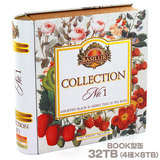 バシラーティー ブック型紅茶 コレクションNo.1 ティーバッグ 32TB入（4種×8袋）70333