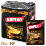 KOPIKO コピコ コーヒーミックス 3 in ONE 30g×10袋 砂糖＆ミルク入りインスタントコーヒー インドネシア産 宝商事