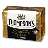 THOMPSON'S トンプソンズティー シグネチャーブレンド 80包 紐なしポット用ティーバッグ 紅茶 宝商事