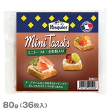ブリオッシュ・パスキエ　ミニトースト・全粒粉入り　80g（36枚入）