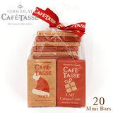 数量限定 Cafe-tasse カフェタッセ クリスマス ミニタブレットアソート 20P 180g 塩キャラメルミルク＆ビター