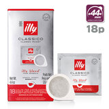 illy �C���[�u�����h 44mm �G�X�v���b�\�|�b�h�R�[�q�[ �~�f�B�A�����[�X�g �N���V�R 18P ��^�C�v