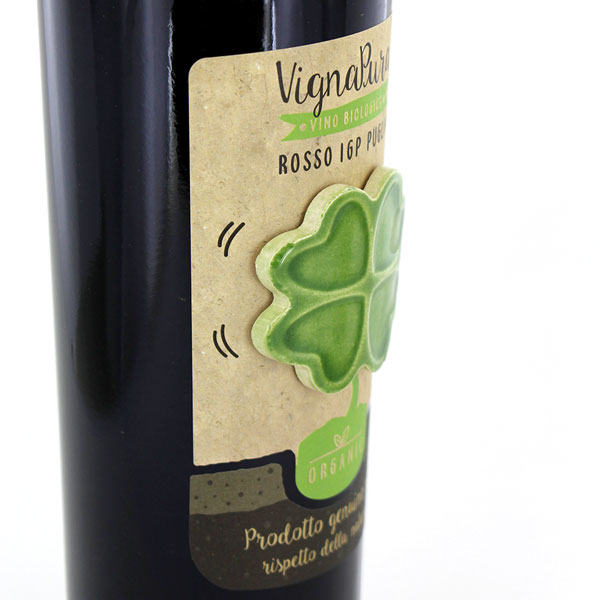 イタリア産 赤ワイン ヴィーニャプーラ ロッソ オーガニック 750ml