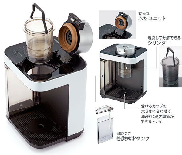 タイガー コーヒーメーカー ACQ-X020WF フロストホワイト GX グランエックス