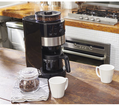 siroca コーン式全自動コーヒーメーカー説明