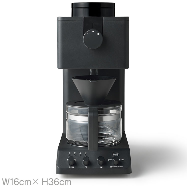 ツインバード全自動コーヒーメーカーCM-D457B 