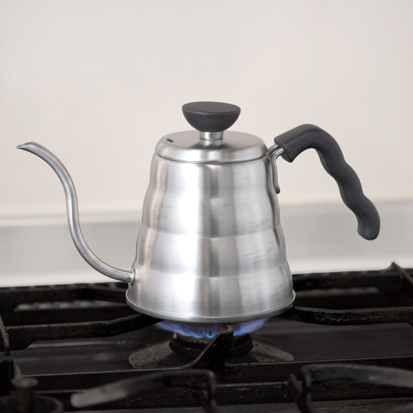 ハリオ V60コーヒードリップケトル ヴォーノ 700ml VKB-70HSV(実容量:500ml)直火