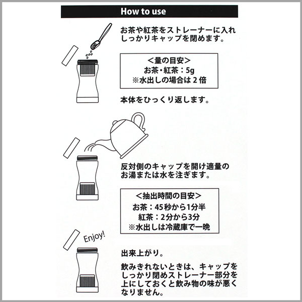 マックマー ツインキャップボトル ティーゴーミニ