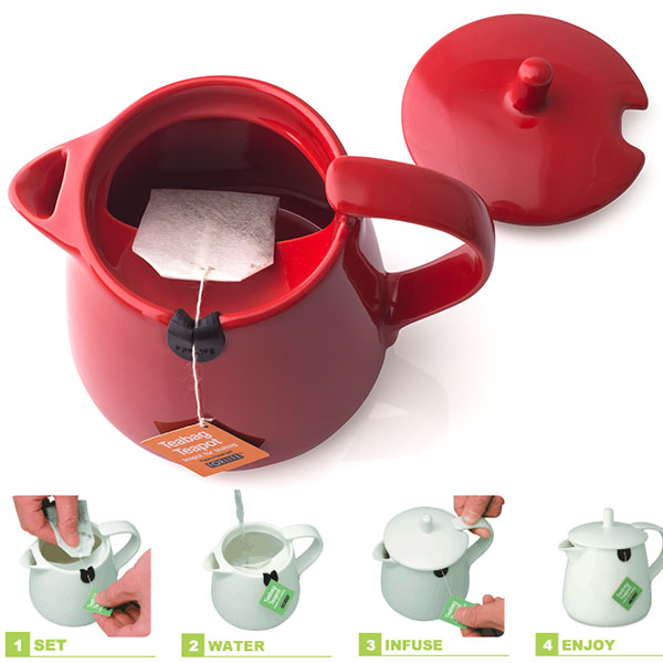 FOR LIFE Teabag Teapot 