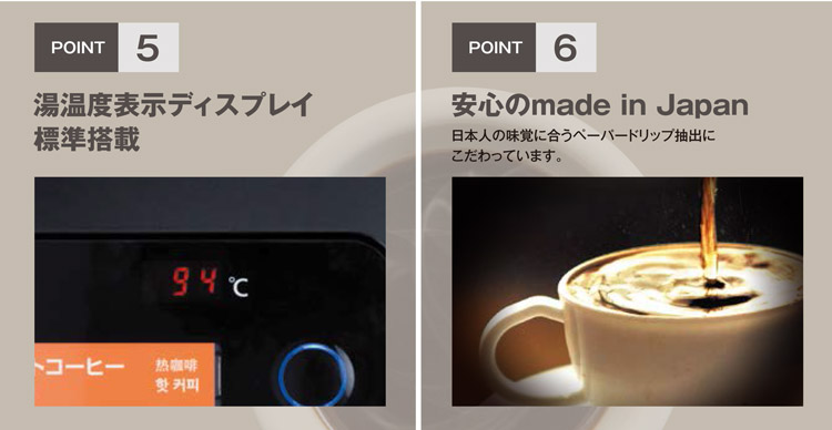 BONMAC ボンマック 全自動ドリップ式コーヒーマシン BM-LCD１(内蔵タンク仕様） 
