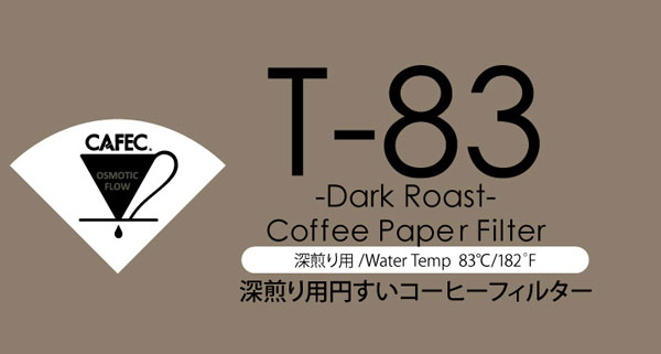 三洋 CAFEC 円すい 深煎り用 ゆっくり抽出 コーヒーフィルター 