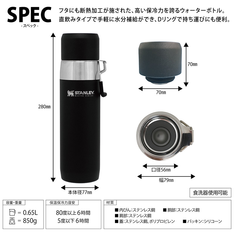 STANLEY スタンレー マスターシリーズ 真空ウォーターボトル 日本正規品