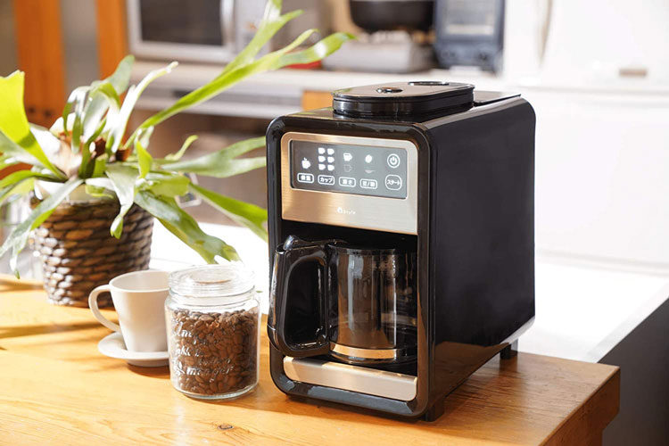 プラススタイル スマート全自動コーヒーメーカー ６杯用 PS-CFE-W01 スマホアプリ連携対応 
