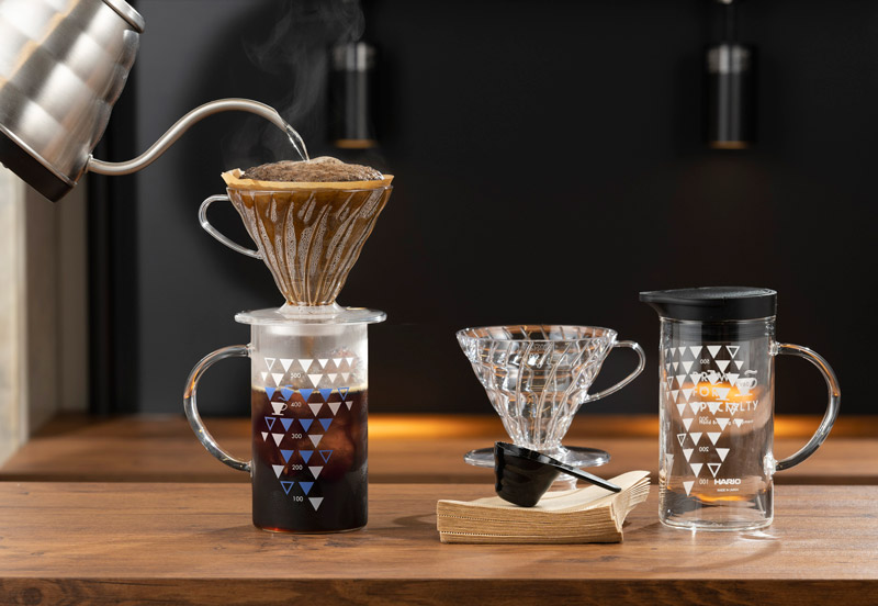 V60 コーヒードリッパー&サーモカラー コーヒーサーバーセット