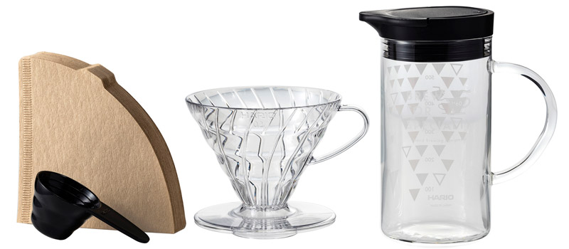 V60 コーヒードリッパー&サーモカラー コーヒーサーバーセット