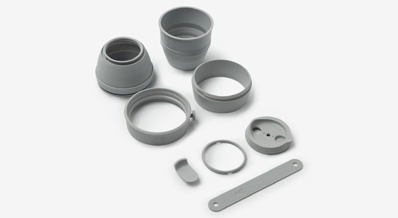 韓国からやってきた分解できるシリコン製折り畳みタンブラーPUCCUP(プッコップ)