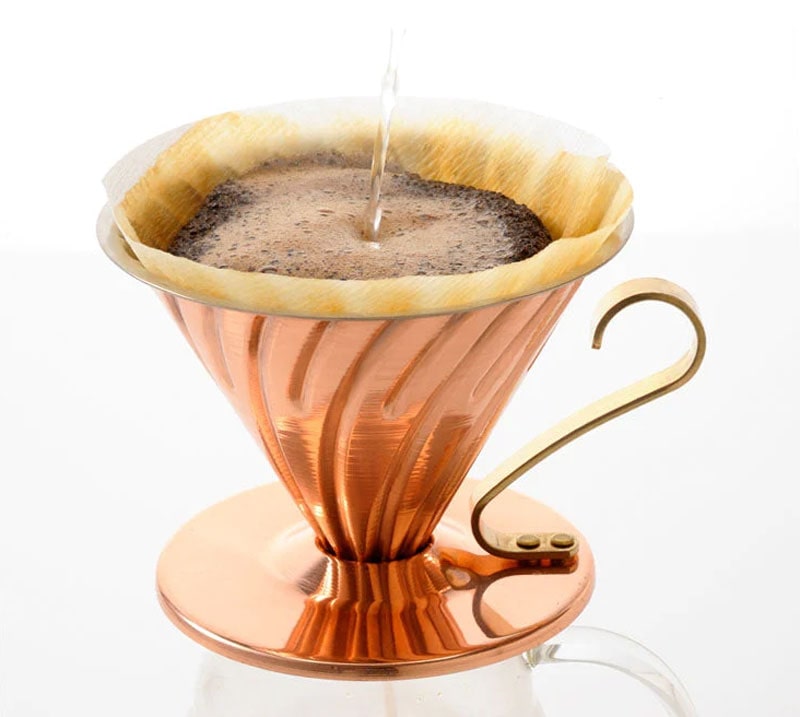 ハリオ V60 メタルドリッパー カパー