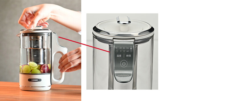 ハリオ Craft Tea Maker ETM-600-W