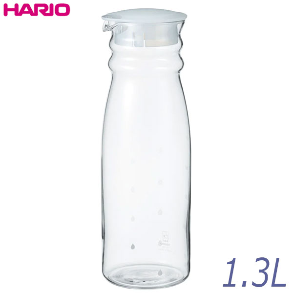 ハリオ フリーポット 0.7L 透明ホワイト FP-7-TW
