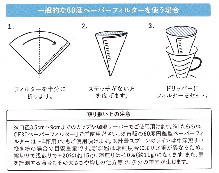 コニカル 30 シングル コーヒードリッパー