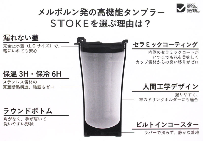 STTOKE ストーク 真空断熱構造マグボトル