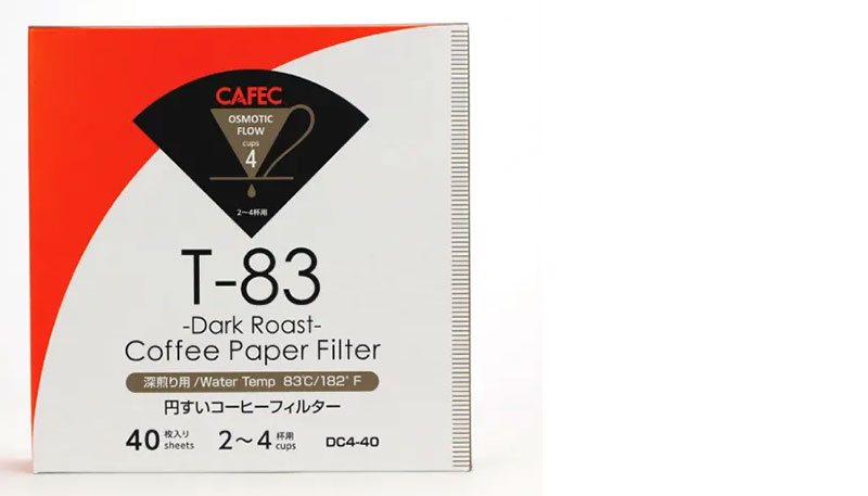 三洋 CAFEC 円すい 深煎り用 コーヒーフィルター