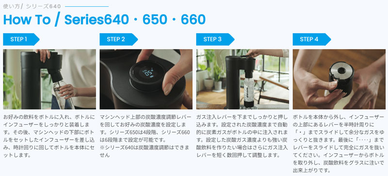DrinkMate 炭酸メーカー ドリンクメイト