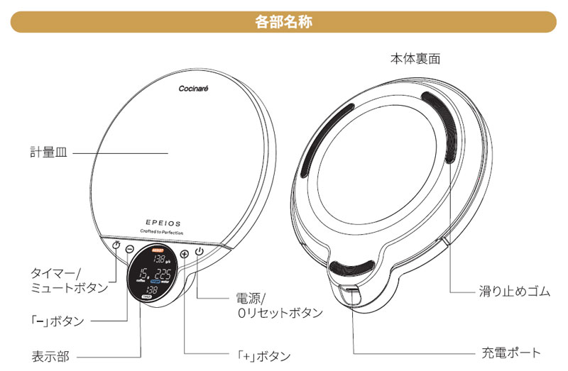 エペイオス コーヒースケール Balance