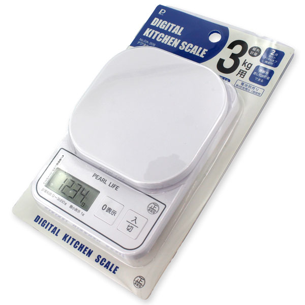 �p�[������ �f�W�^���L�b�`���X�P�[�� 3.0kg�p