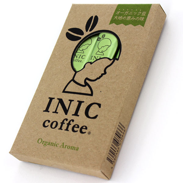 INIC Coffee イニックコーヒー オーガニックアロマ 12本入 スティックインスタント