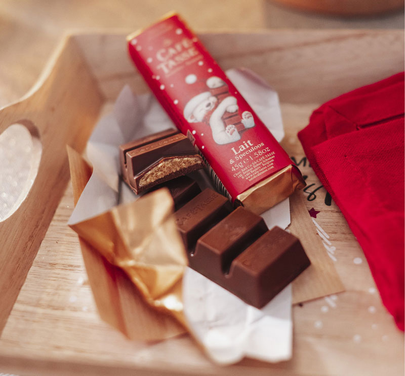 クリスマスパッケージのカフェタッセ