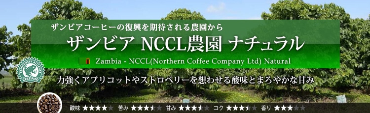 ザンビア NCCL農園 ナチュラル - Zambia NCCL (Northern Coffee Company Ltd) Natural