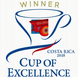 コスタリカ COE2018 ウィナーマーク