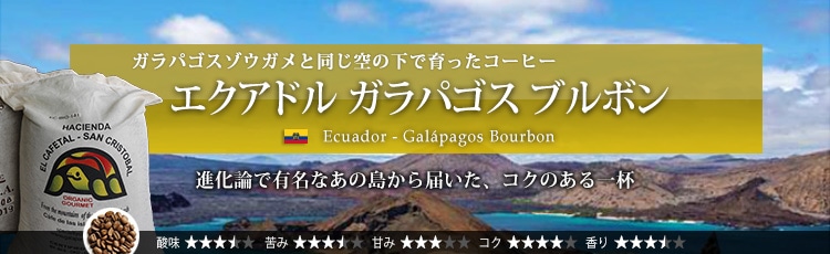 エクアドル ガラパゴス ブルボン - Ecuador Galpagos Bourbon