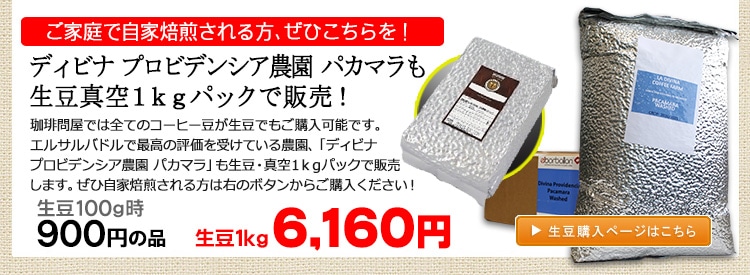お得な生豆1kgパック