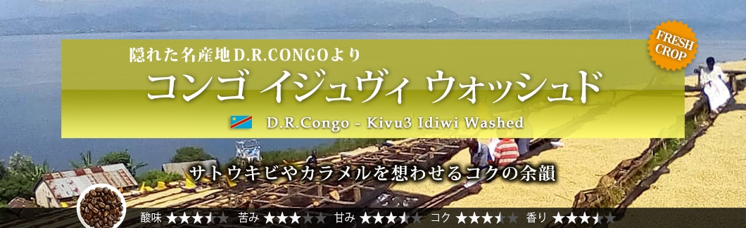 RS CWB EHbVh - Democratic Republic of the Congo Kivu3 Idiwi Washed
