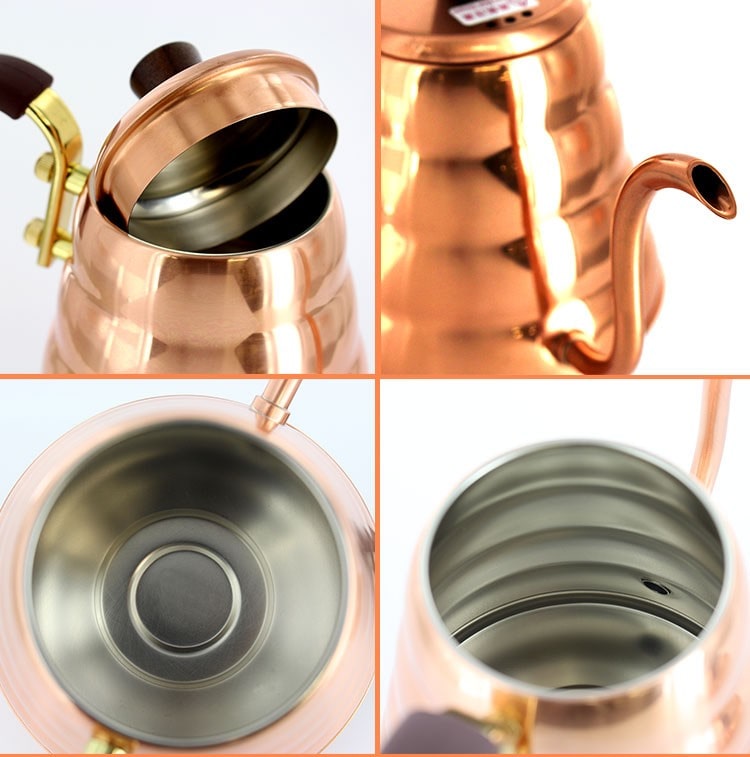 ハリオ v60 コーヒードリップケトル ヴォーノ・カパー(700ml)vkb-90cp