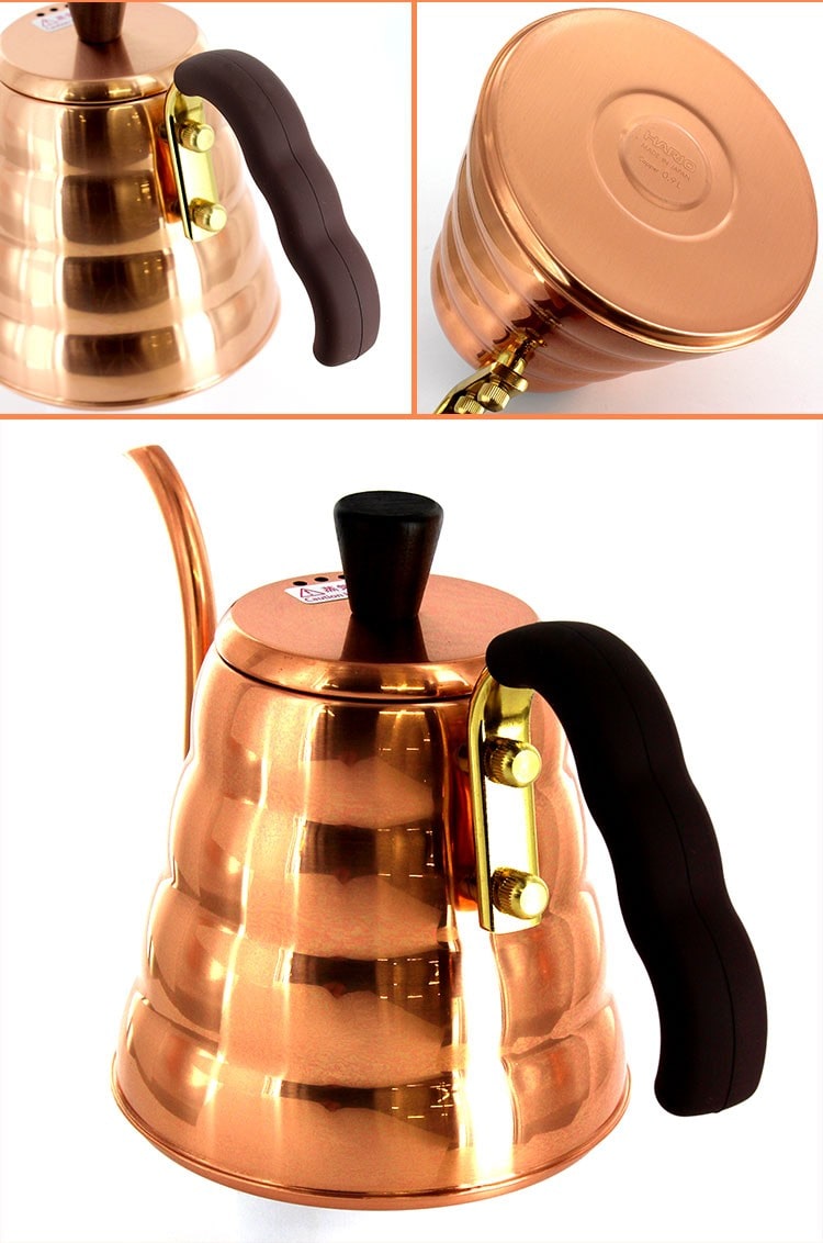 ハリオ v60 コーヒードリップケトル ヴォーノ・カパー(700ml)vkb-90cp