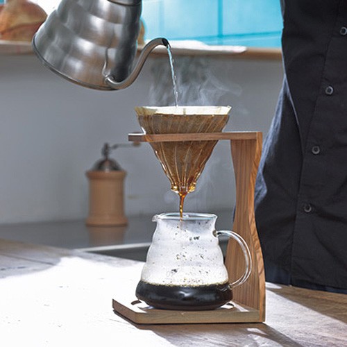 ハリオ v60 オリーブスタンドセット