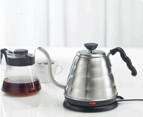 ハリオ V60 細口 電気パワーケトル ヴォーノ EVKB-80HSV (800ml/5杯分)